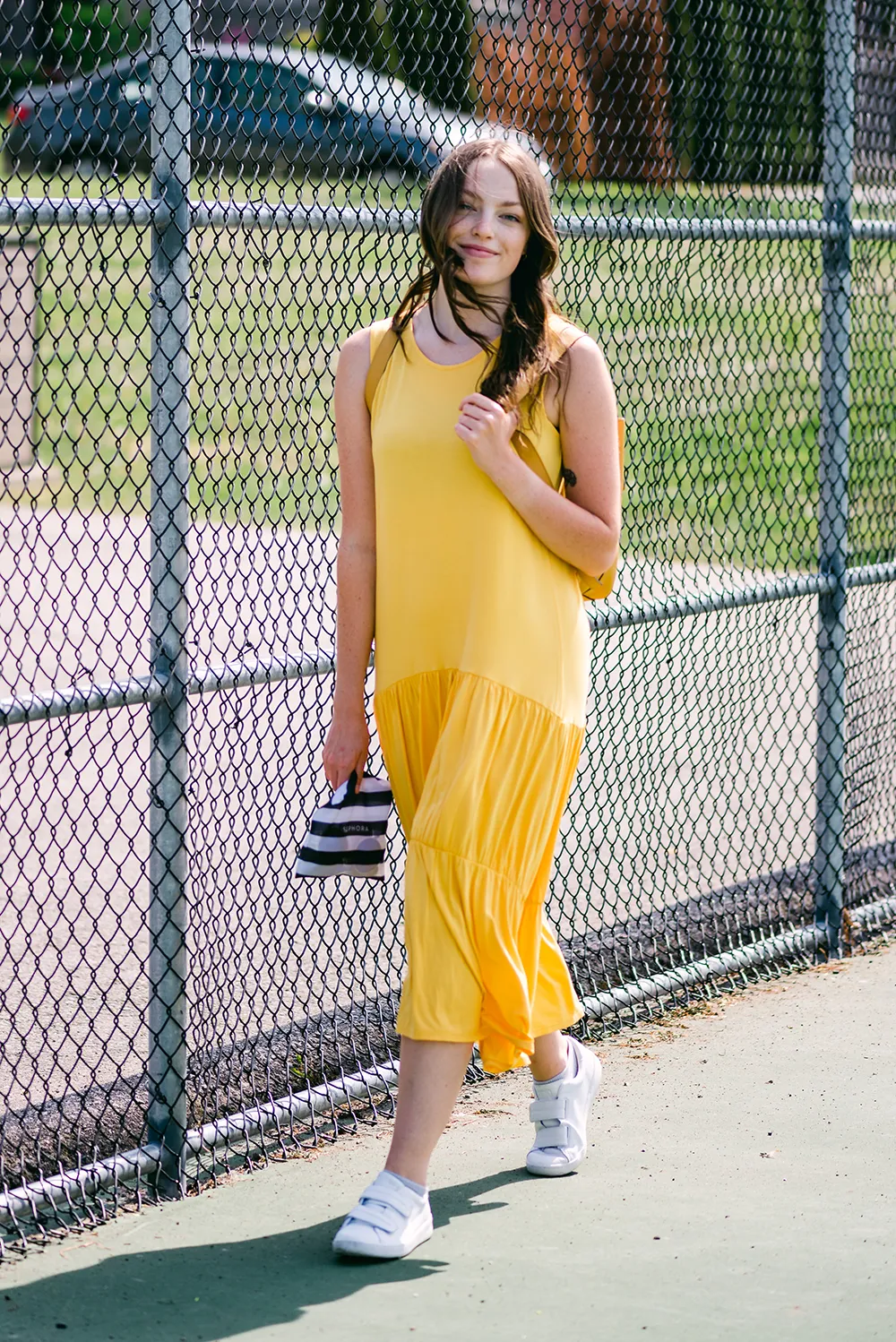Allison Bamboo Maxi Dress - Marigold
