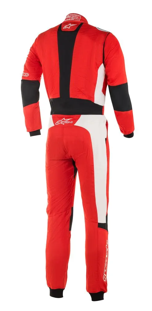 ALPINESTARS 3354020_32_44 GP TECH v3 Racing suit, FIA 8856-2018, red/white, size 44