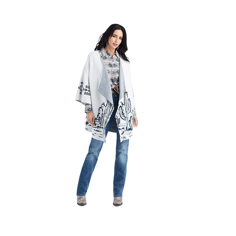 Ariat Women's Desert Blanc Cactus Cardigan