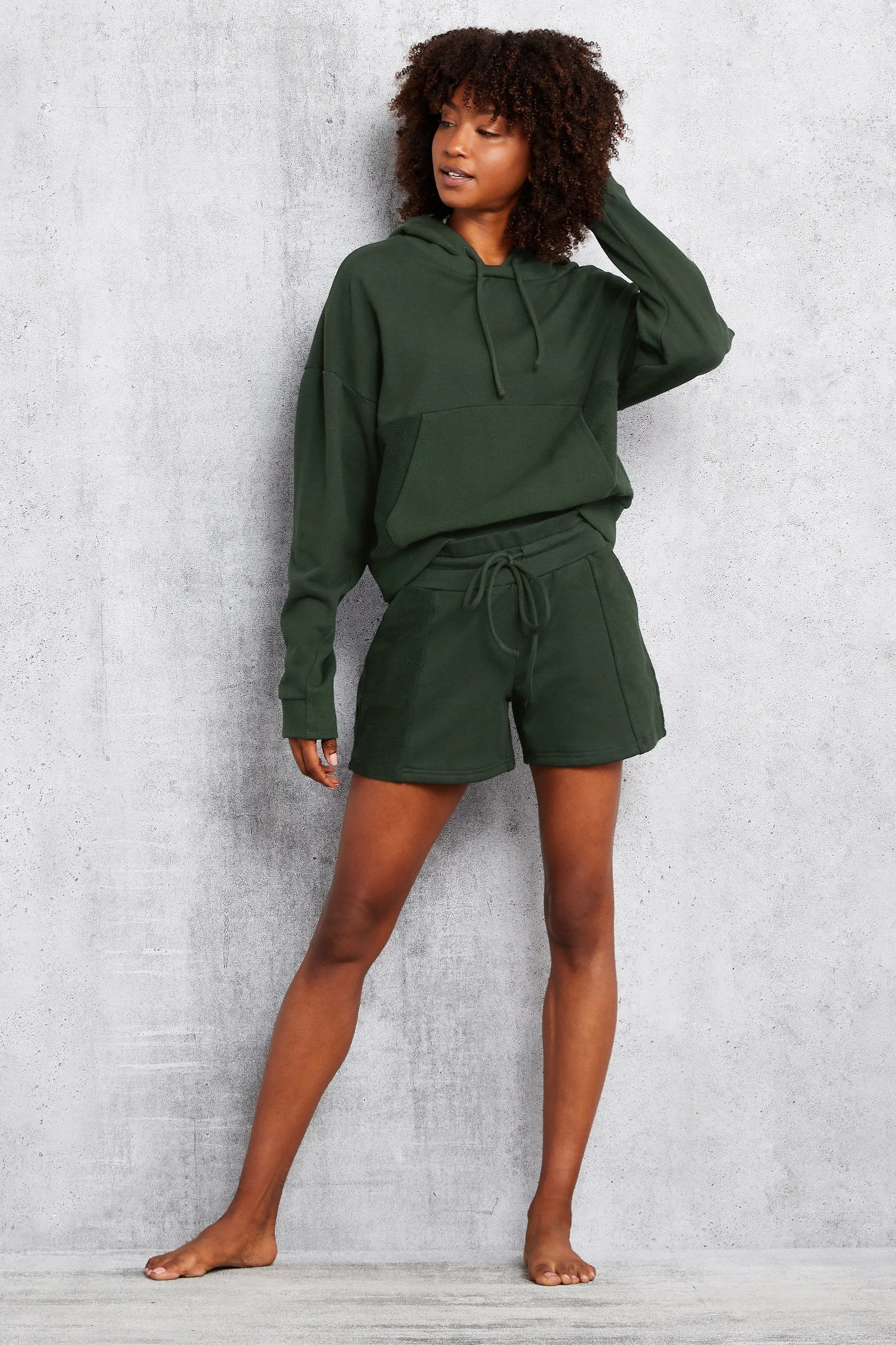 Avenue Sweat Short - Forest