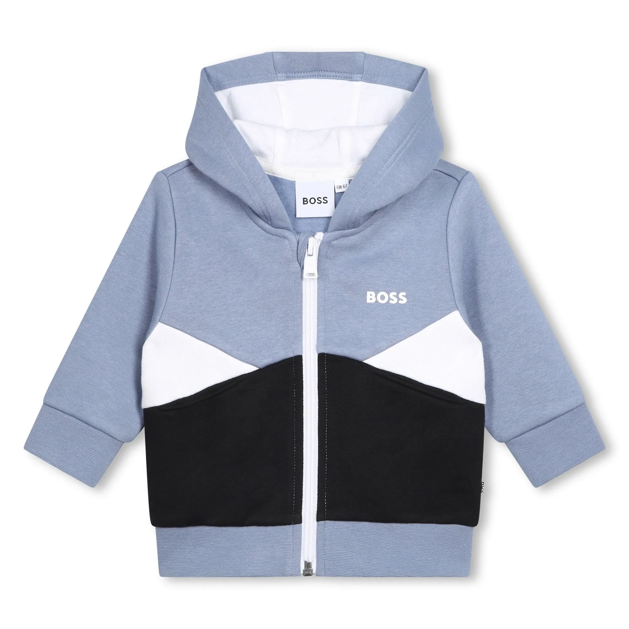 Boss - Grey cardigan and trousers outfit