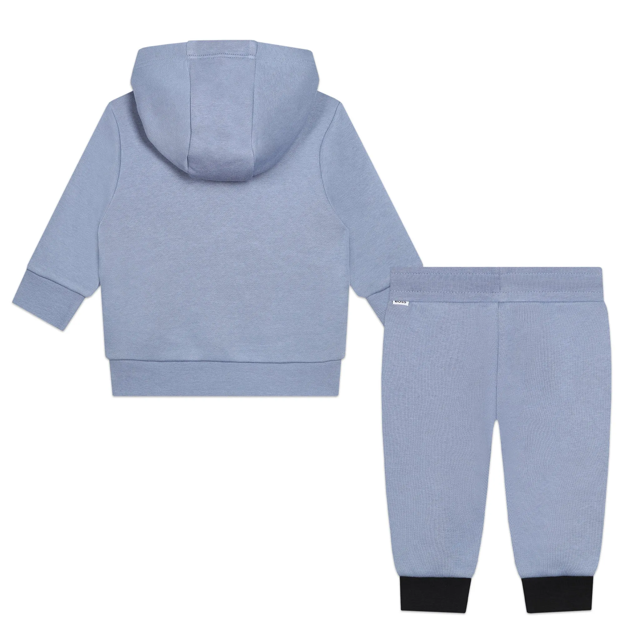 Boss - Grey cardigan and trousers outfit