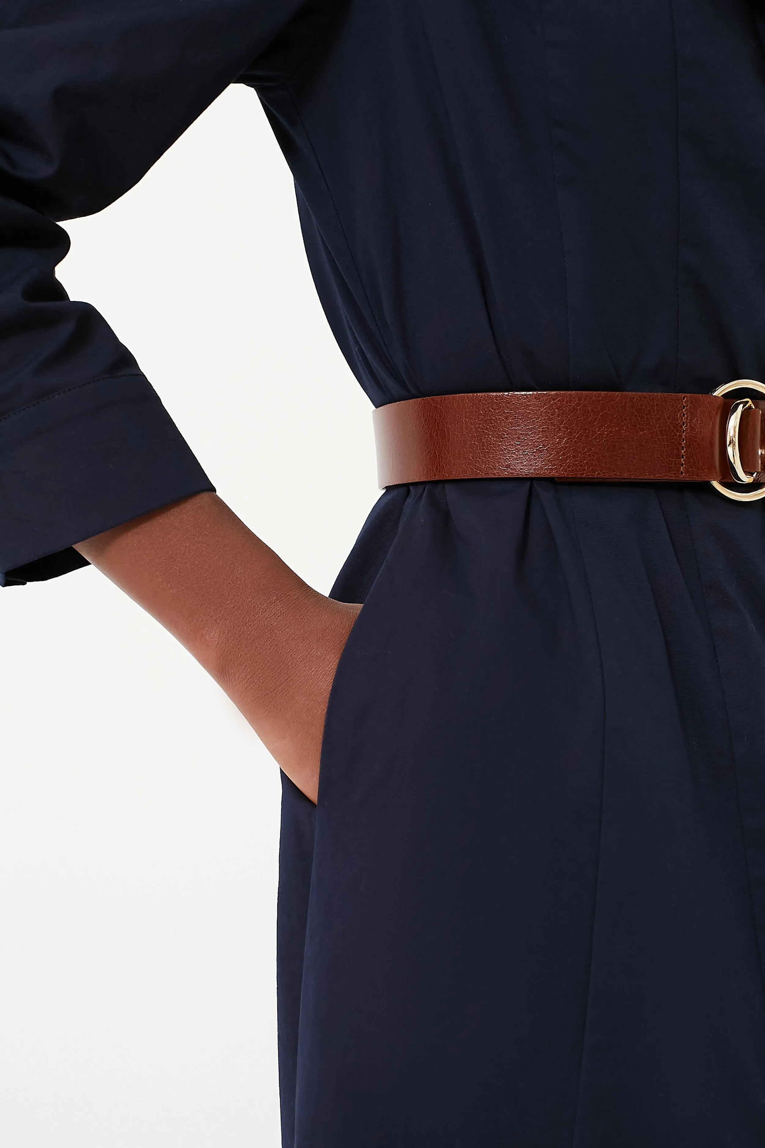 Dark Navy Briana Midi Dress