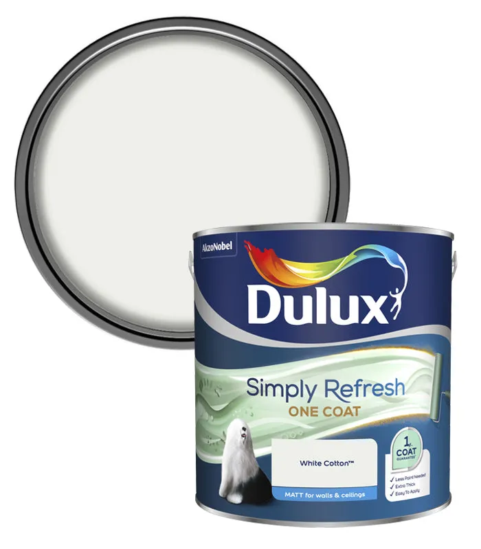 Dulux Simply Refresh One Coat Matt Paint
