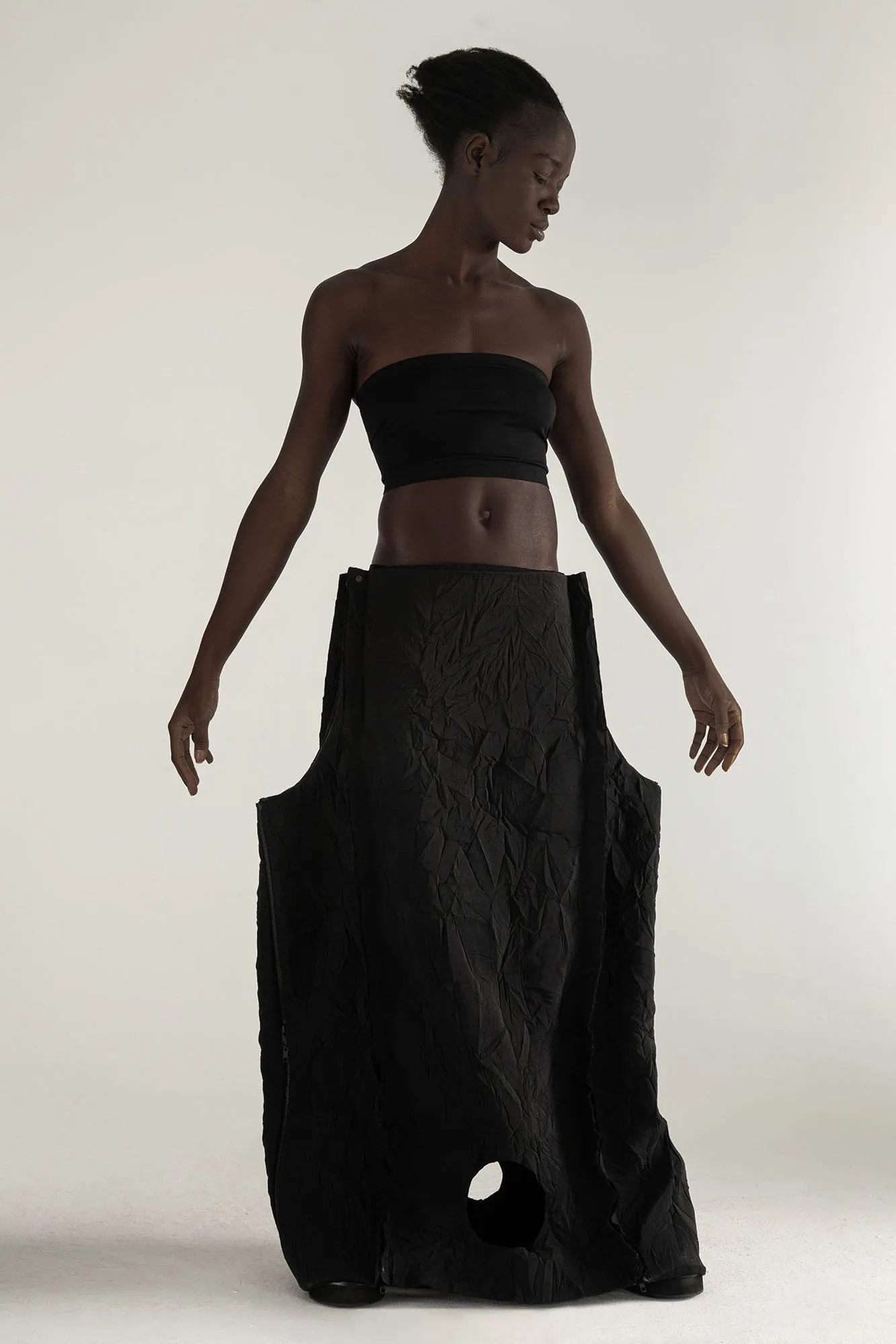 ESCAPE   9-way transforming piece: trousers, jumpsuit, dress, skirt, bag