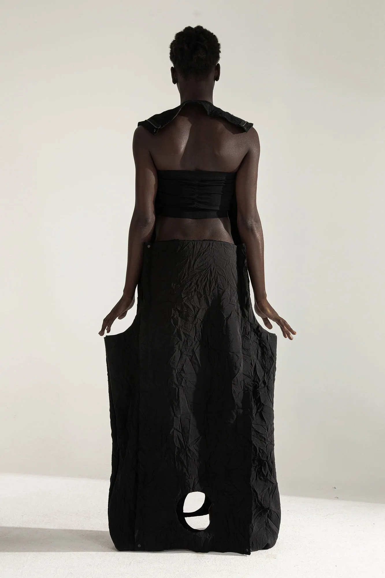 ESCAPE   9-way transforming piece: trousers, jumpsuit, dress, skirt, bag