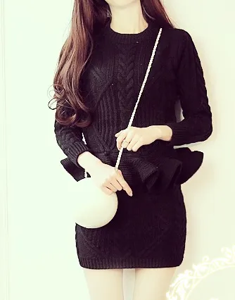 FASHION HOT TWO PIECE SWEATER DRESS