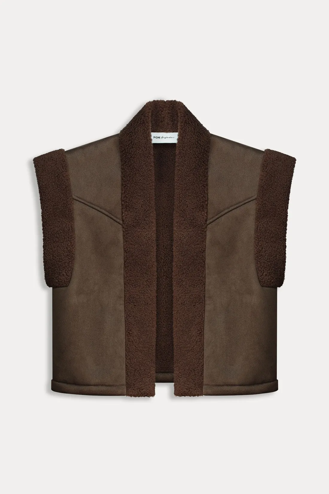 Gilet Lamny Brown