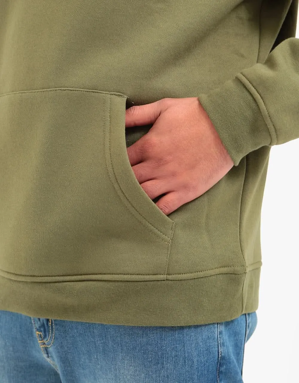 Independent Bar Cross Pullover Hoodie - Army Green