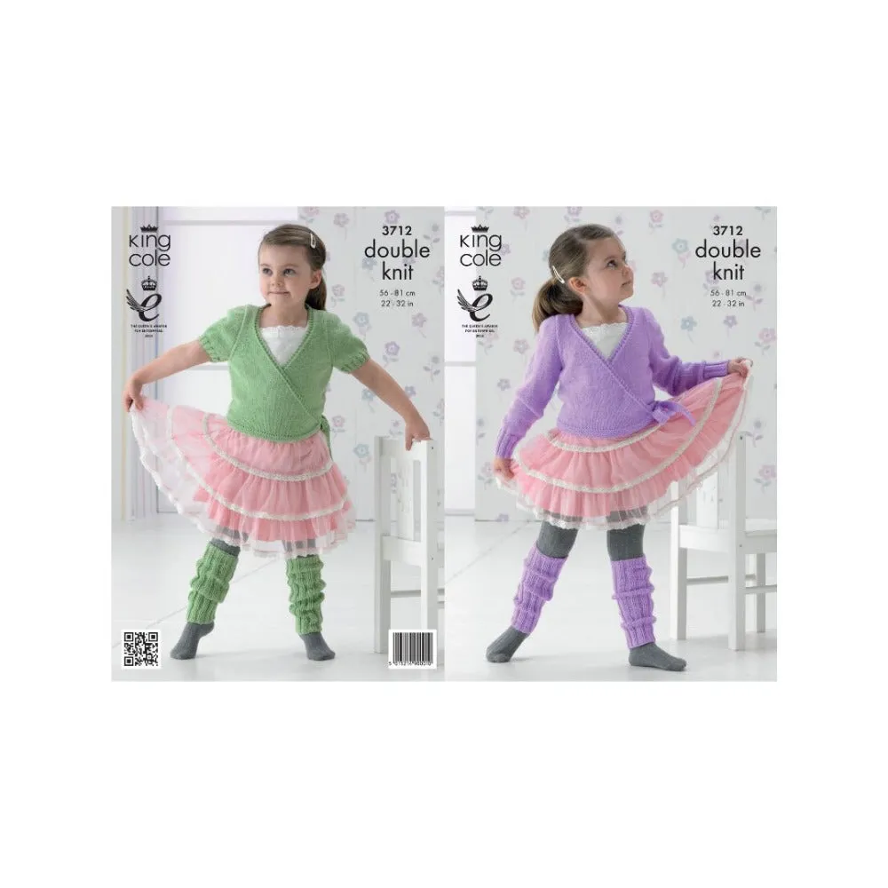 King Cole Kids DK Knitting Pattern 3712