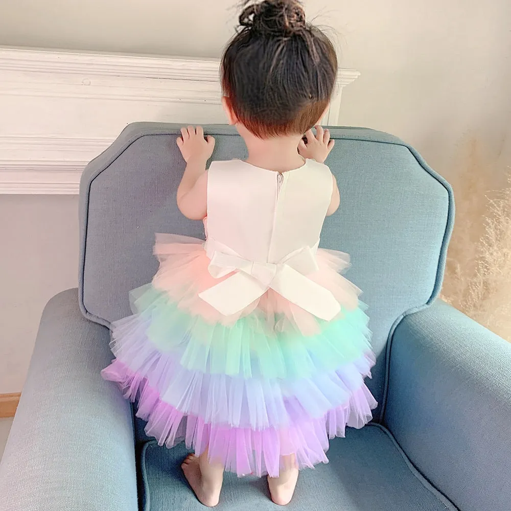 Liana - Baby Girl Birthday Party Dress | Princess Dress Baby Girl