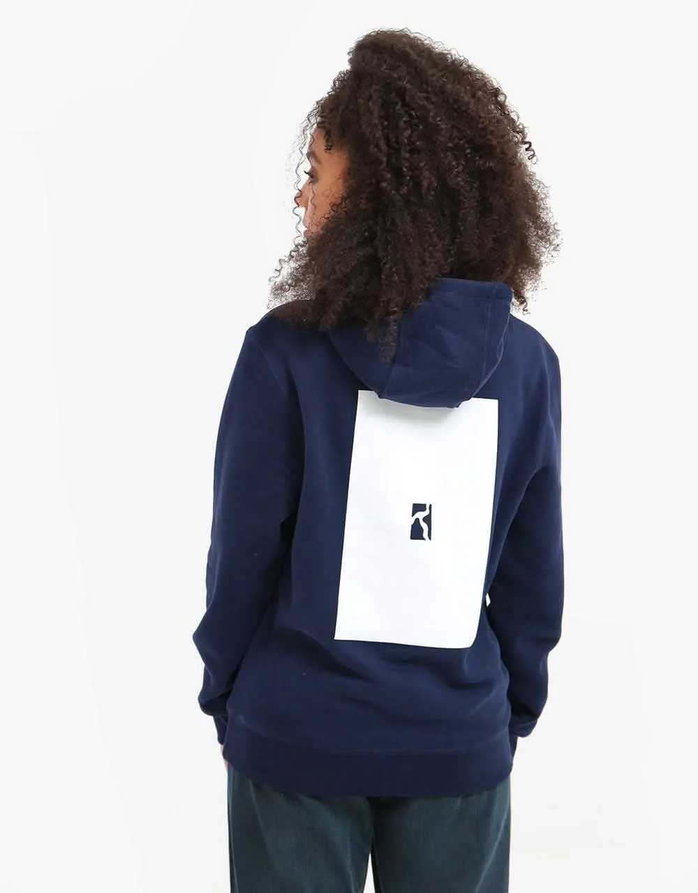 Poetic Collective Box Pullover Hoodie - Navy