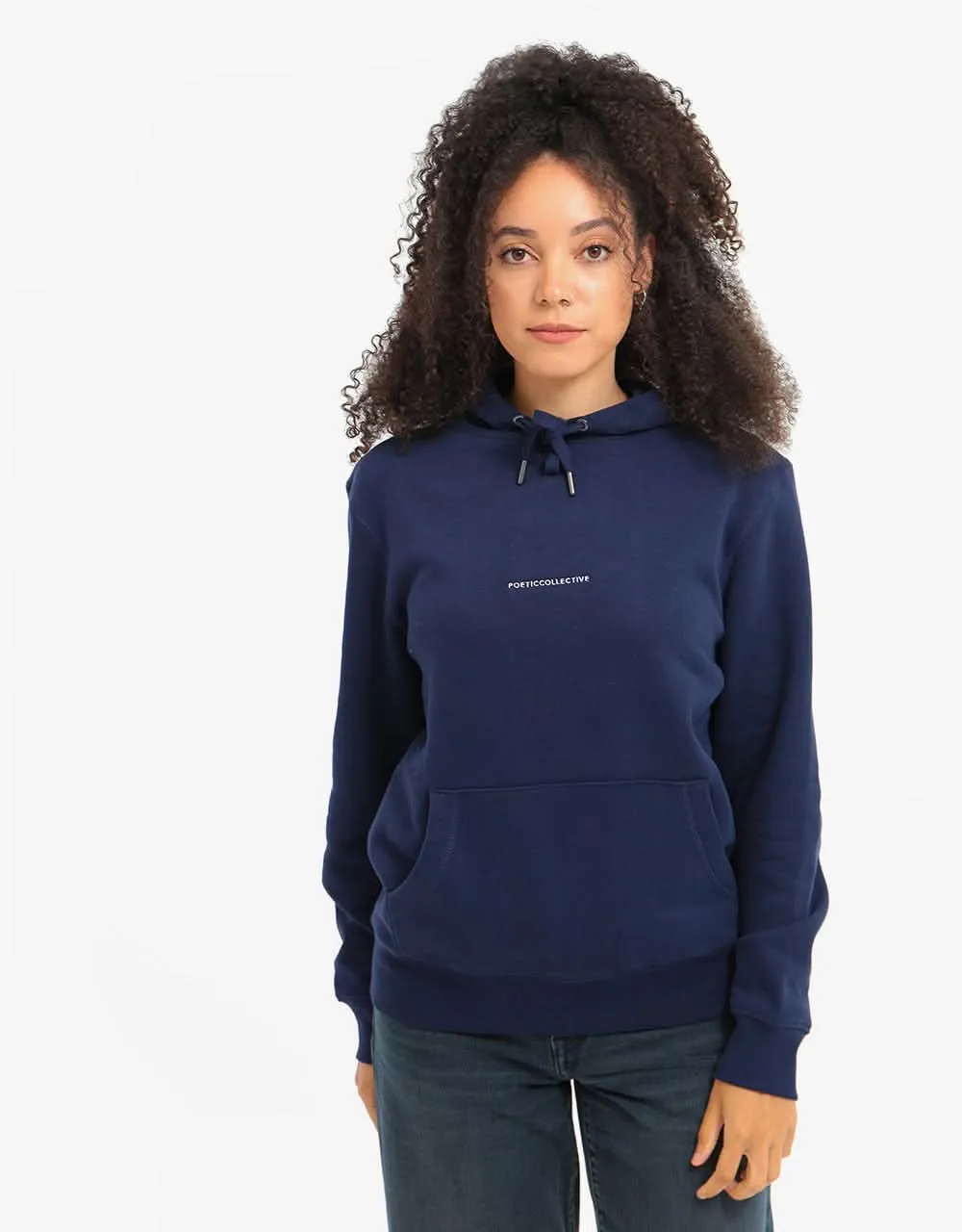 Poetic Collective Box Pullover Hoodie - Navy