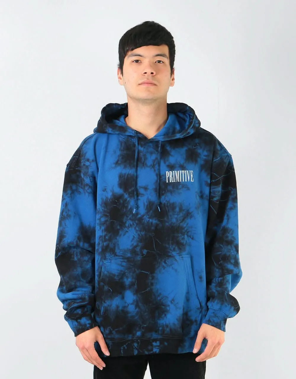Primitive Revenge Pullover Hoodie - Washed Navy