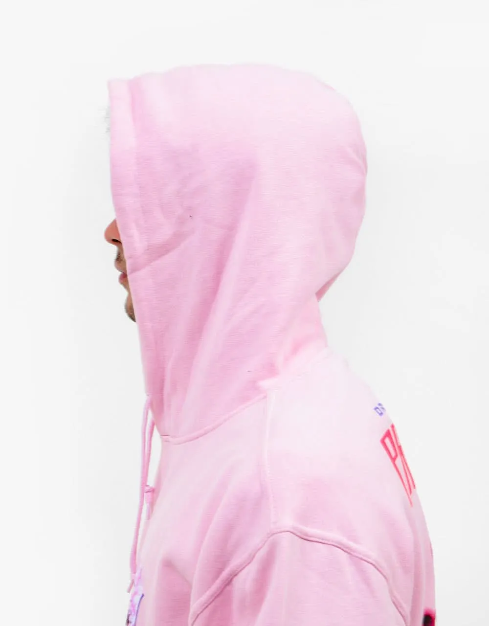 Primitive x Dragon Ball Super Goku Black Rose Pullover Hoodie - Pink