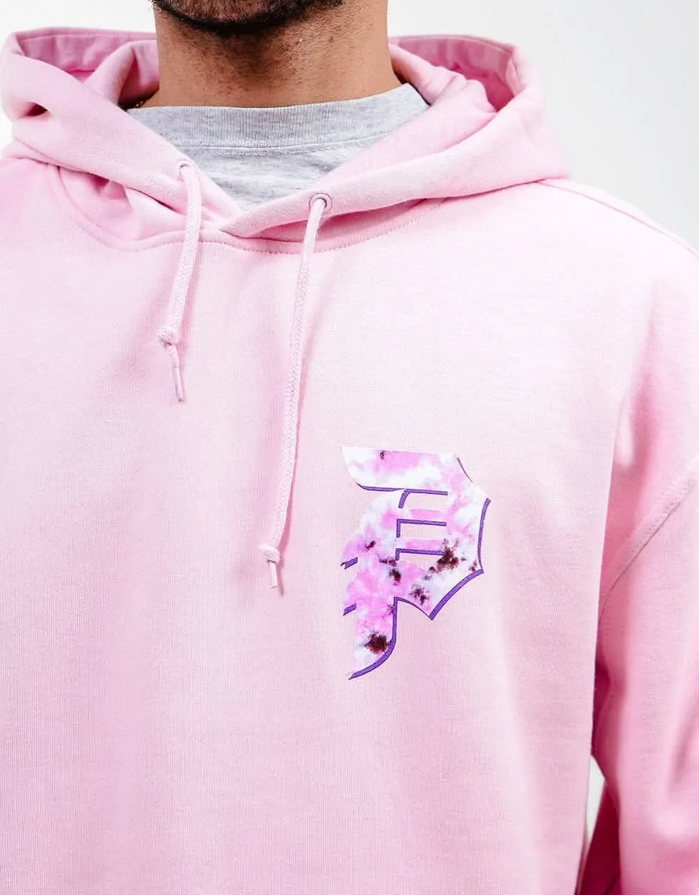 Primitive x Dragon Ball Super Goku Black Rose Pullover Hoodie - Pink