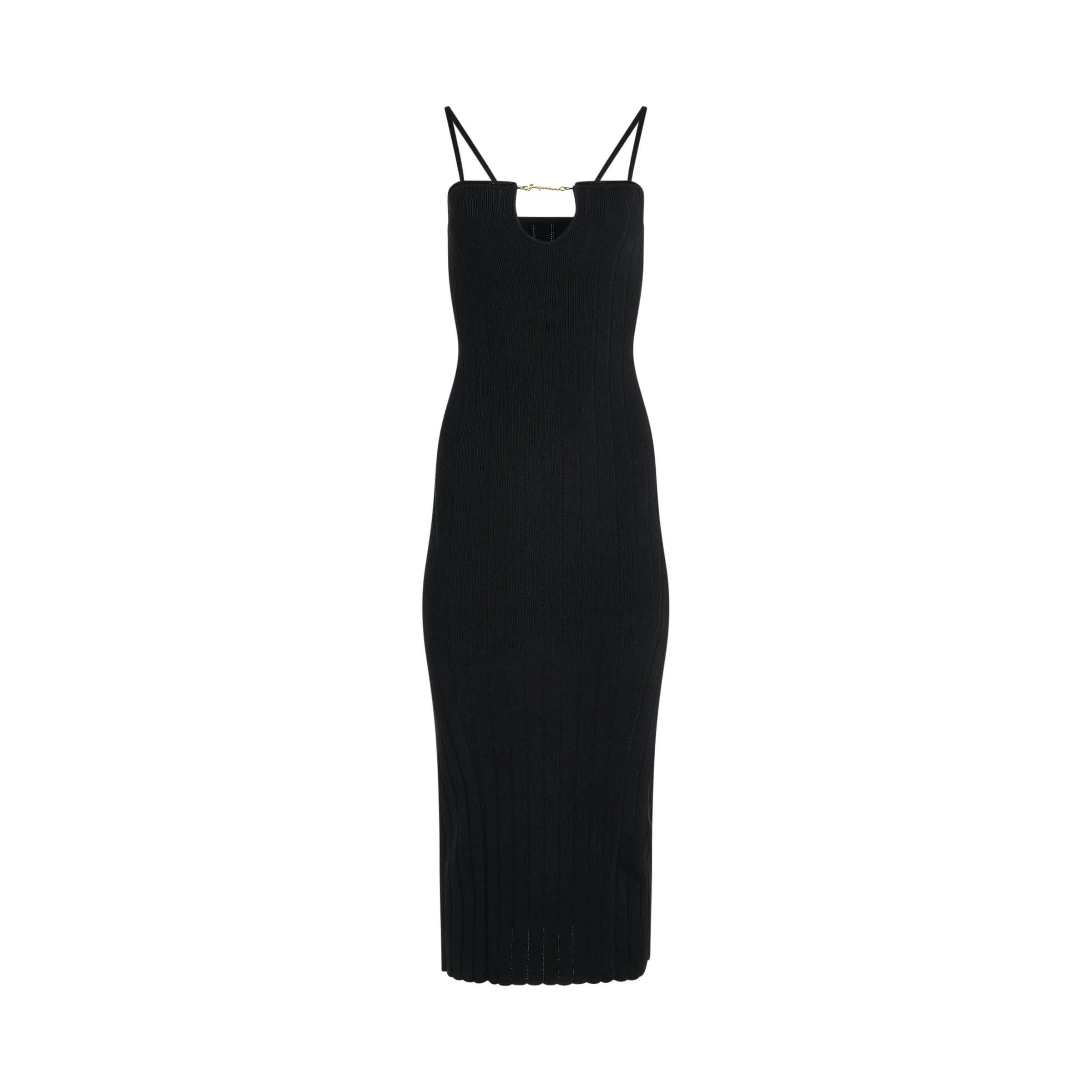 Sierra Bretelles Dress in Black