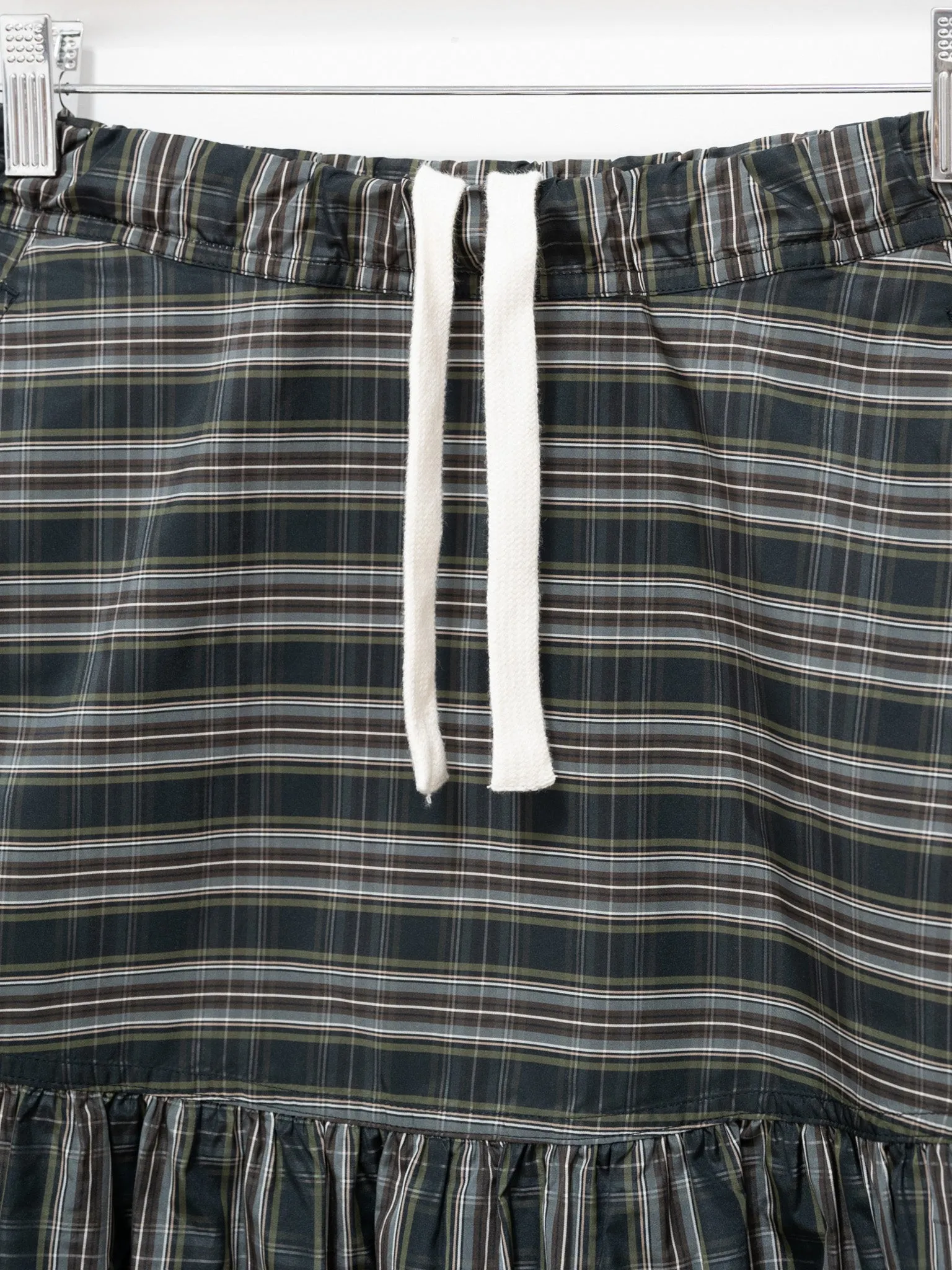 Sling Skirt - Black Plaid
