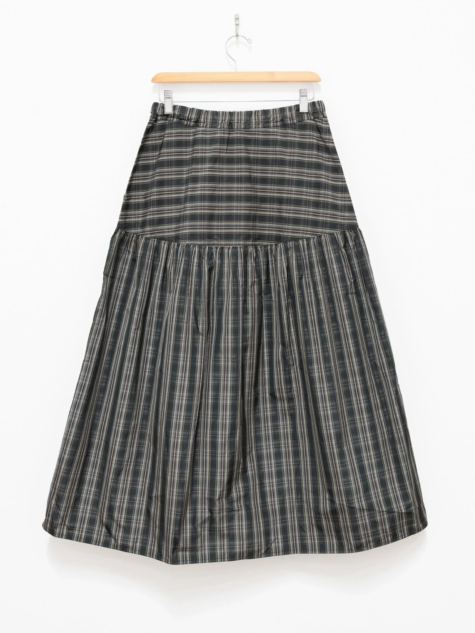 Sling Skirt - Black Plaid