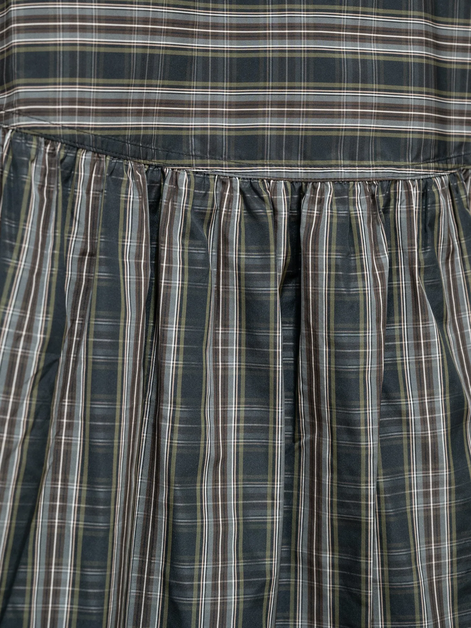 Sling Skirt - Black Plaid
