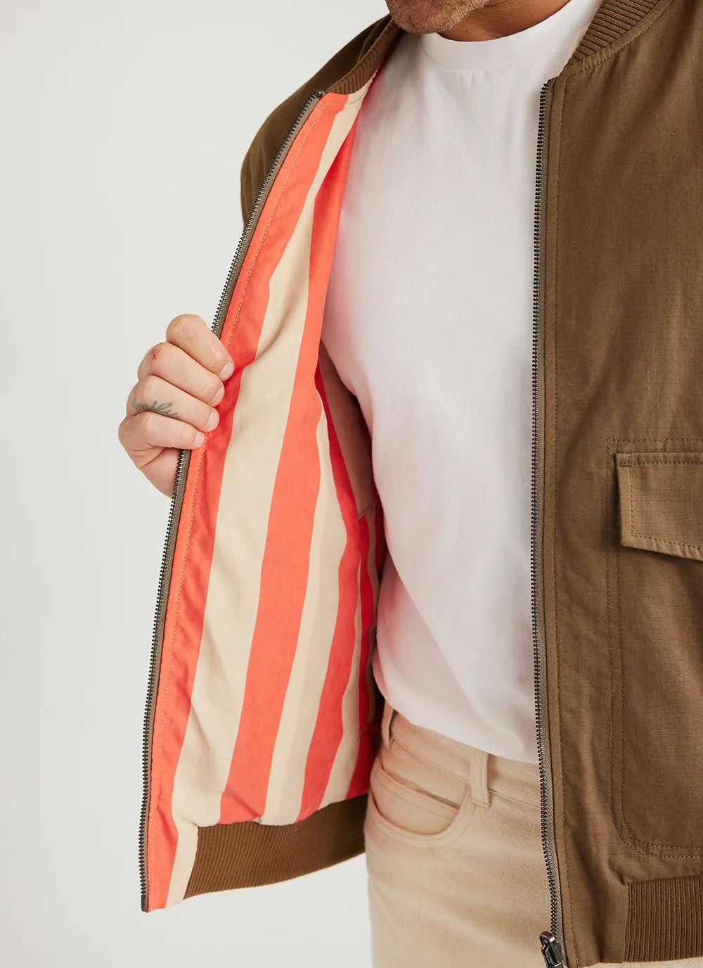 The Reversible Jacket | Seinfeld x Percival | Chocolate
