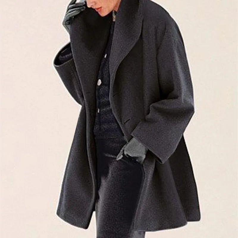 Winter Coat & Jacket for Women | Trendy Multi-Color Loose Sweater for Autumn & Winter