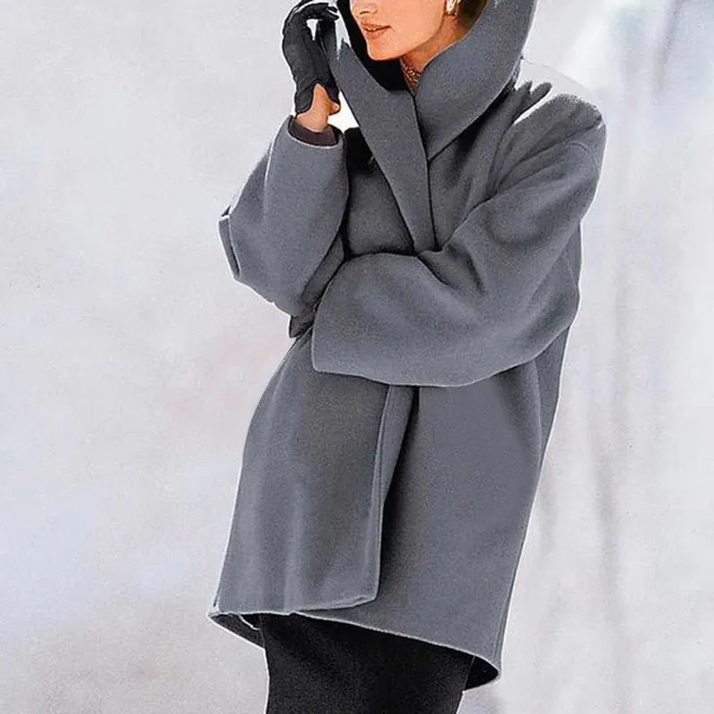 Winter Coat & Jacket for Women | Trendy Multi-Color Loose Sweater for Autumn & Winter