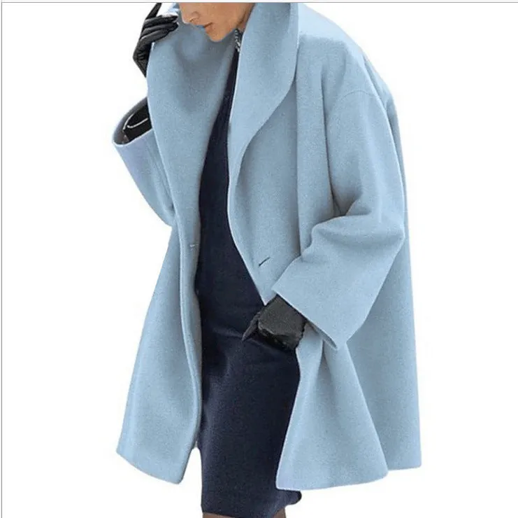 Winter Coat & Jacket for Women | Trendy Multi-Color Loose Sweater for Autumn & Winter